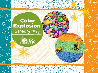 Color Explosion Sensory Play  (12 months -6 Years)