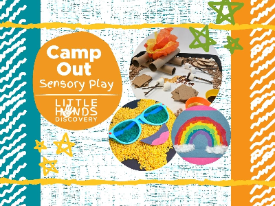 Camp Out Sensory Play at Ramsey Central Park Building